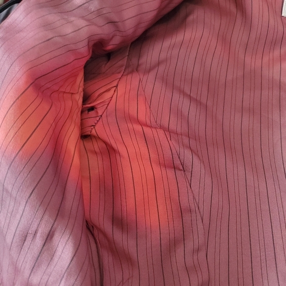 Philippe DUBUC Black Soft 100% Cotton Stylish w/ Pockets Mid-Length Blazer, Sz 8 - Picture 14 of 16